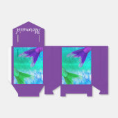 Ballotins Queues et échelles de sirène Turquoise pourpre (Déplié)