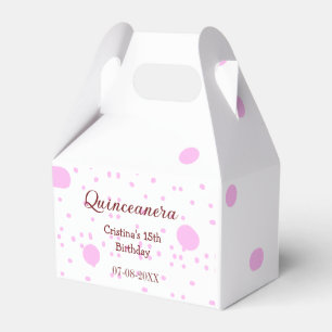 Ballotins Quinceanera anos 15e anniversaire ajouter nom poin