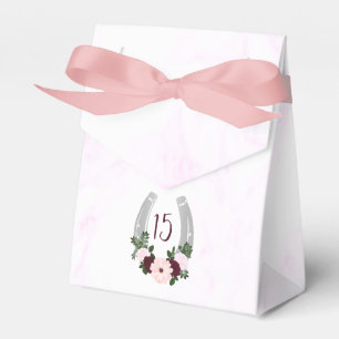 Ballotins Quinceanera Floral Western Horseshoe