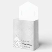 Ballotins Quinceanera robe d'argent merci (Ouvert)