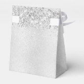 Ballotins Quinceanera robe d'argent merci (Arrière)