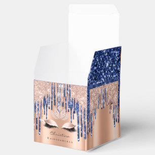 Ballotins Quinceañeras, 16e Rose doué, en bleu 