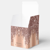 Ballotins Quinceañeras Douce 16e Parties scintillant Rose nu (Ouvert)