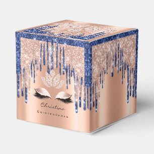 Ballotins Quinceañeras Sweet 16e Rose de la flotte bleue 