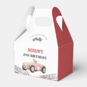 Ballotins Race Car Girl Fête d'anniversaire (Verso)