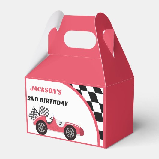 Ballotins Race Car Red Anniversaire (Verso)