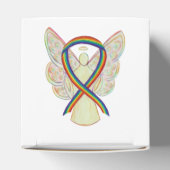 Ballotins Rainbow Awareness Ribbon Angel Party Favoriser Box (Haut)