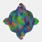Ballotins Rainbow Chevron Abstrait (Déplié)