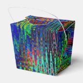 Ballotins Rainbow Chevron Abstrait (Arrière)