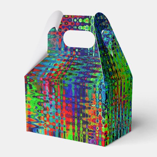 Ballotins Rainbow Chevron Abstrait (Arrière)