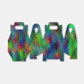 Ballotins Rainbow Chevron Abstrait (Déplié)