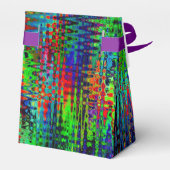 Ballotins Rainbow Chevron Abstrait (Arrière)