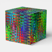 Ballotins Rainbow Chevron Abstrait (Arrière)