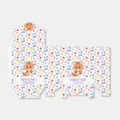 Ballotins Rainbow Confetti Cute Kitty Chat Anniversaire (Déplié)