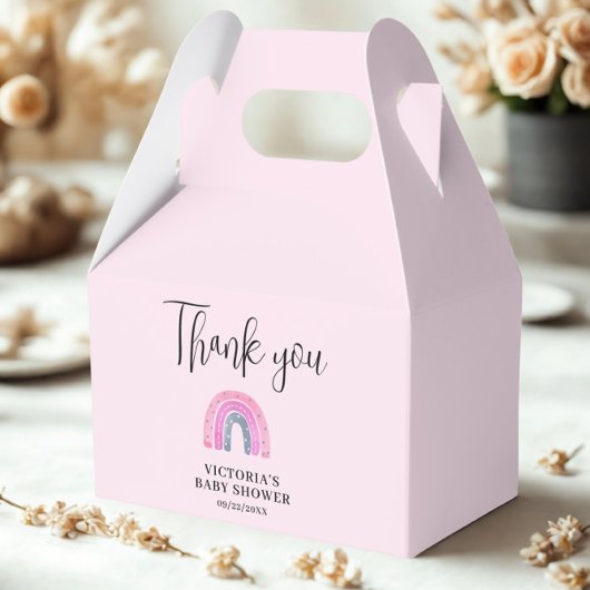 Ballotins  Rainbow Girl Baby Shower