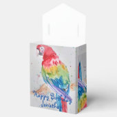 Ballotins Rainbow Parrot Bird Enfant Ballotin de gâteau d'an (Ouvert)