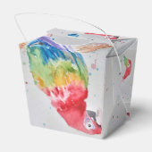 Ballotins Rainbow Parrot Bird Enfant Ballotin de gâteau d'an (Arrière)