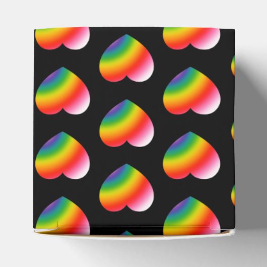 Ballotins Rainbow Pride Gradient Hearts Motif (Haut)