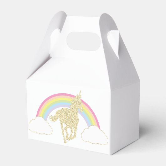 Ballotins Rainbow Unicorn Parties scintillant Party Favorise (Arrière)