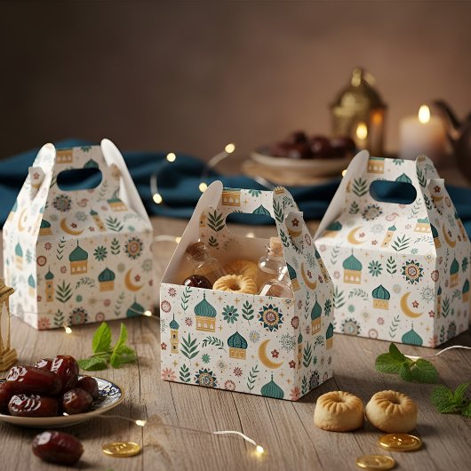Ballotins Ramadan Mubarak -Ramadan Kareem -Iftar Favor Boxes
