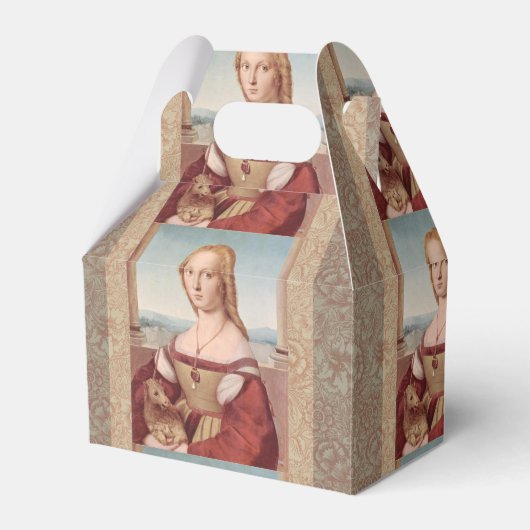 Ballotins Raphael Dame et la Licorne Classique beaux-arts (Verso)
