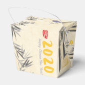 Ballotins Rats en bambou d'origine peignant des souhaits chi (Arrière)