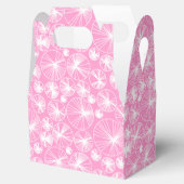 Ballotins Ray Cercles - Blanc sur rose (Ouvert)