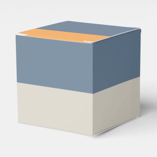 Ballotins Rayé bleu et orange (Verso)