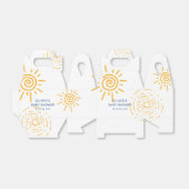 Ballotins Rayon Rétro Moderne Du Baby shower Soleil (Déplié)