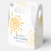 Ballotins Rayon Rétro Moderne Du Baby shower Soleil (Ouvert)