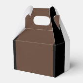 Ballotins rayures Brown, noir et blanc (Arrière)