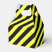 Ballotins rayures noir et jaune (Arrière)