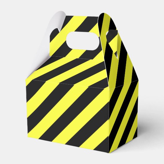 Ballotins rayures noir et jaune (Arrière)