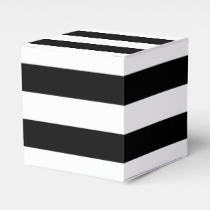 Ballotins Rayures noires et blanches simples et audacieuses