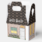 Ballotins Realtor Open House Home Forme Boîte de traitement (Ouvert)