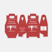 Ballotins Realtor to Client NOUVELLE MAISON Cadeau de fermet (Déplié)