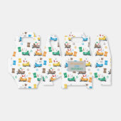 Ballotins Recyclage coloré ordures Camions et poubelles Anni (Déplié)