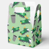 Ballotins Recyclage Motif de camion-poubelle (Ouvert)