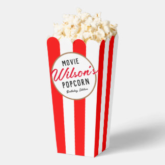 Ballotins Red and White Special Event Movie Night Popcorn