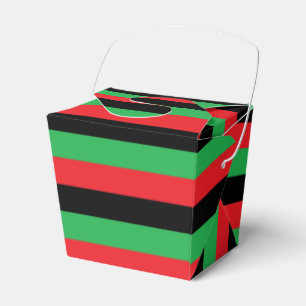 Ballotins Red, Black and Green Stripes