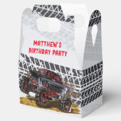 Ballotins Red Black Monster Truck fête d'anniversaire (Ouvert)