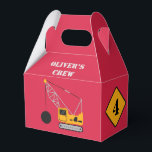 Ballotins Red Children's Construction Anniversaire Papier<br><div class="desc">Célébrez l'événement spécial de votre jeune contremaître avec une soirée thématique sur la construction. Ballotin papier simple avec thème de construction. Entièrement personnalisable et disponible en trois couleurs vives et jeunes. Contactez-nous pour obtenir de l'aide pour personnaliser ou customiser vos besoins.</div>