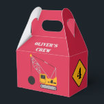 Ballotins Red Children's Construction Anniversaire Papier<br><div class="desc">Célébrez l'événement spécial de votre jeune contremaître avec une soirée thématique sur la construction. Ballotin papier simple avec thème de construction. Entièrement personnalisable et disponible en trois couleurs vives et jeunes. Contactez-nous pour obtenir de l'aide pour personnaliser ou customiser vos besoins.</div>