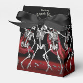 Ballotins Red Death Dancing Skeletons Mariage gothique (Verso)