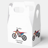 Ballotins Red dirt bike motorcycle (Ouvert)