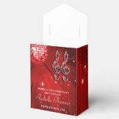 Ballotins Red Disco Ball et Ballotin de talons d'étincelles (Ouvert)