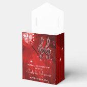 Ballotins Red Disco Ball et Ballotin de talons d'étincelles (Ouvert)