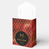 Ballotins Red Dragon Scales Or Anniversaire Merci (Ouvert)