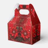 Ballotins Red Flower Holiday Gift Box (Verso)