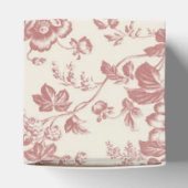 Ballotins Red French Toile Canvas Party Favoriser Box (Haut)